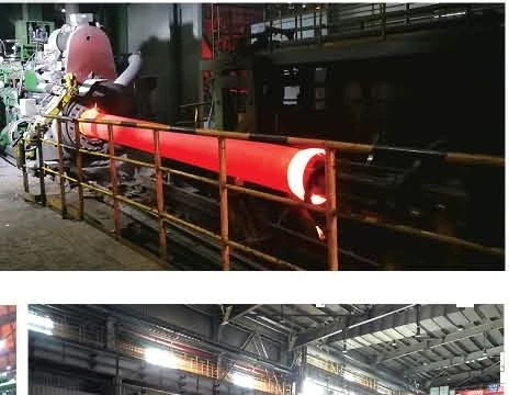 Calcined ductile iron pipe